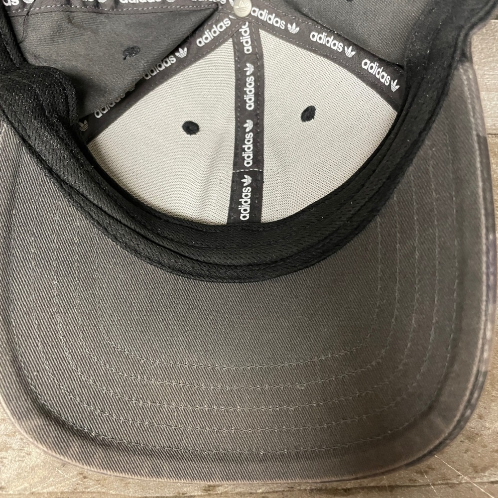 Adidas Camouflage Hat Cap Metal Logo Adjustable Strapback Casual Outdoors - Picture 7 of 8